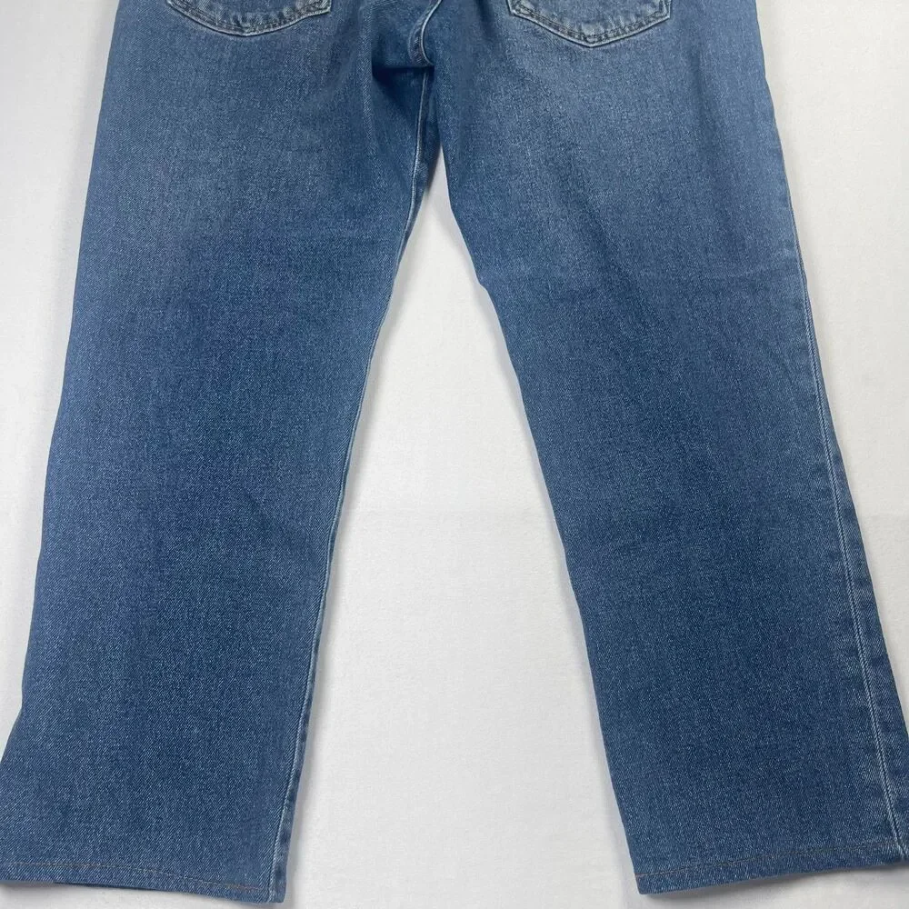 Levi's 511 Jeans Men's 33‎ Blue Denim Cotton 5-Pockets Mid-Rise Straight Leg